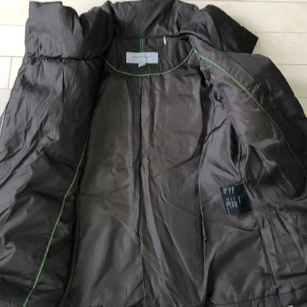 Marc NY Women's Down Quilted Asymmetrical Zip Winter Puffer Jacket Size M